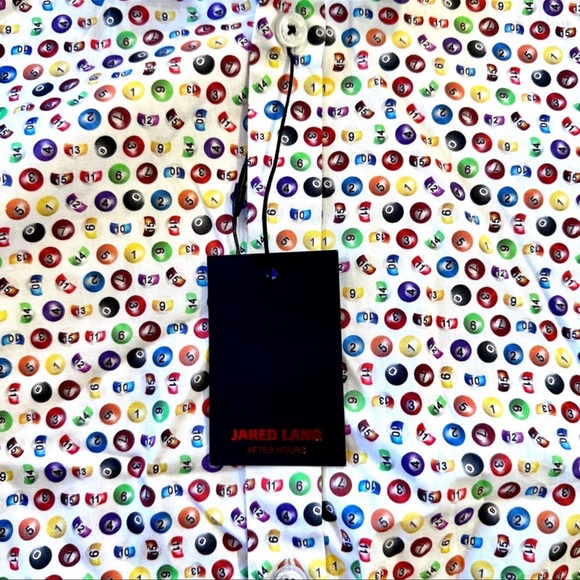 🥷🏿🥷🏿🥷🏿JARED LANG AFTER HOURS LONG SLEEVE BUTTON-UP MEN’S SHIRT SIZE-L - Picture 2 of 10